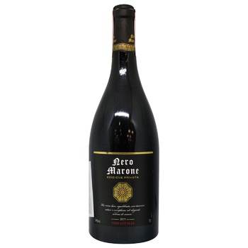 Nero Marone Red Semi Dry Wine 14% 0.75l - buy, prices for MegaMarket - photo 1