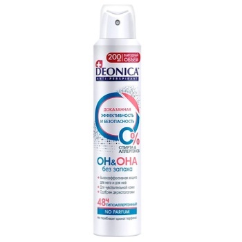 Deonica He&She Antiperspirant 200ml - buy, prices for ULTRAMARKET - photo 2