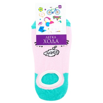 Legka Hoda Children's Socks s.22 light pink - buy, prices for MegaMarket - photo 1