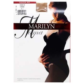 Marilyn Mama Women's Tights for Pregnant 40den s.4 Visone - buy, prices for - photo 1