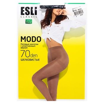 Колготки жіночі Esli Modo 70den р.5 nero - купити, ціни на NOVUS - фото 1