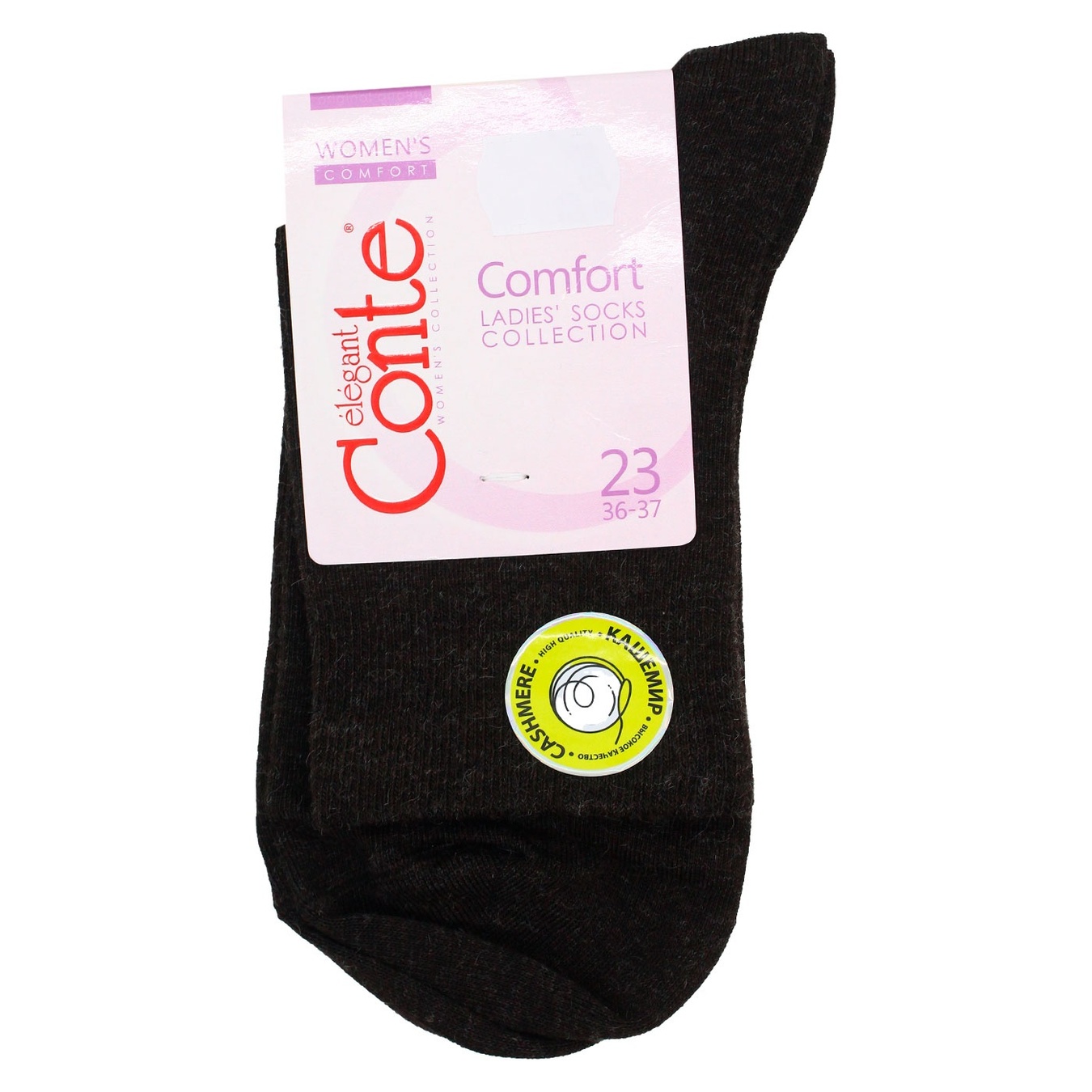 

Носки женские Conte Elegant Comfort шоколадный размер 23