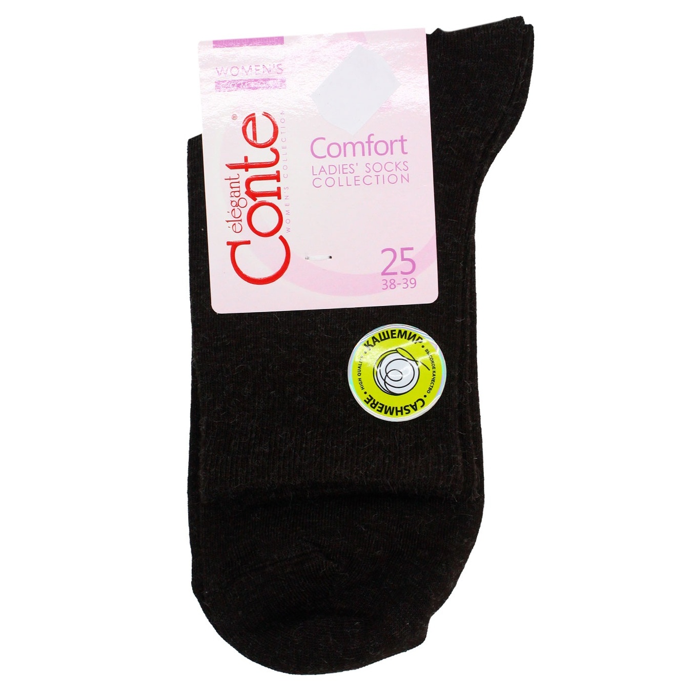 

Носки женские Conte Elegant Comfort шоколадный размер 25