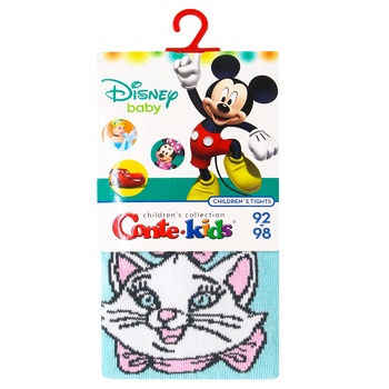 Колготи Conte Disney 17С-130СПМ дитячі бірюзовий розмір 92-98 - купити, ціни на ULTRAMARKET - фото 1