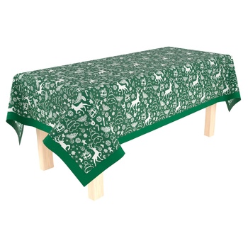 Home Line Tablecloth Cotton 140x180cm green - buy, prices for - photo 3