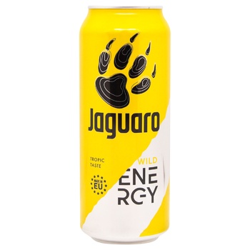 Напiй енергетичний Jaguaro Wild 0,5л - купити, ціни на ULTRAMARKET - фото 1