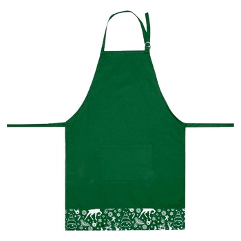 Home Line Apron with Strings Cotton Plain green - buy, prices for - photo 2