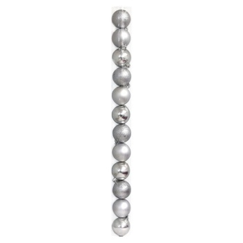 Josef Otten Decoration Ball Silver 6cm 12pcs - buy, prices for - photo 1