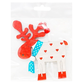 Decorative Bright Deer Hanging 10*12cm - buy, prices for - photo 3