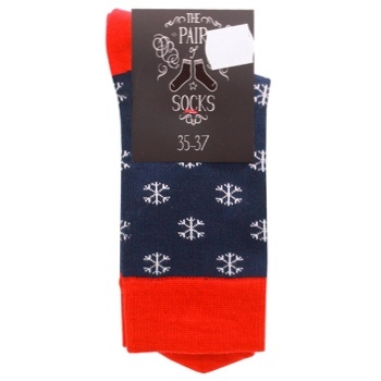 Шкарпетки жіночі The Pair of Socks Night Snow р.35-37 Шкарпетки жіночі The Pair of Socks Night Snow р.35-37 - купити, ціни на - фото 2