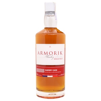 Виски Armorik Single Malt Sherry Cask 46% 0,7л + 2 бокала - купить, цены на ULTRAMARKET - фото 2