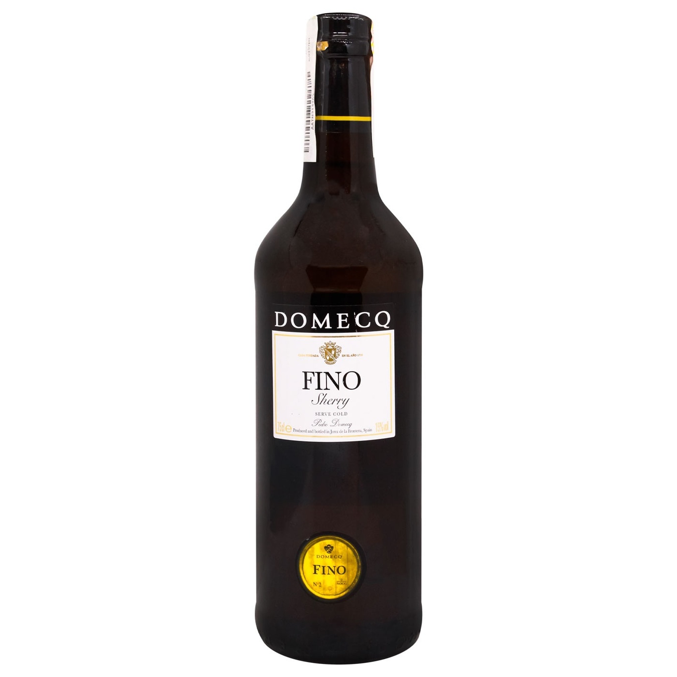 

Вино Domecq Sherry Fino белое сухое 15% 0,75л