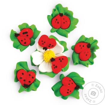 Ukrasa Ladybugs Confectionery Decorations 6pcs - buy, prices for Auchan - photo 1