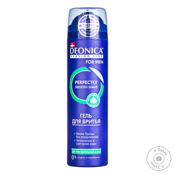 Deonica Shaving Gel For Men For Sensitive Skin 200ml - buy, prices for ULTRAMARKET - photo 2