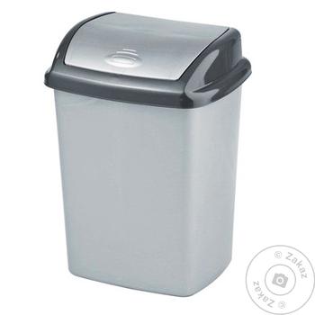 Curver Dominik Gray Garbage Container 10l