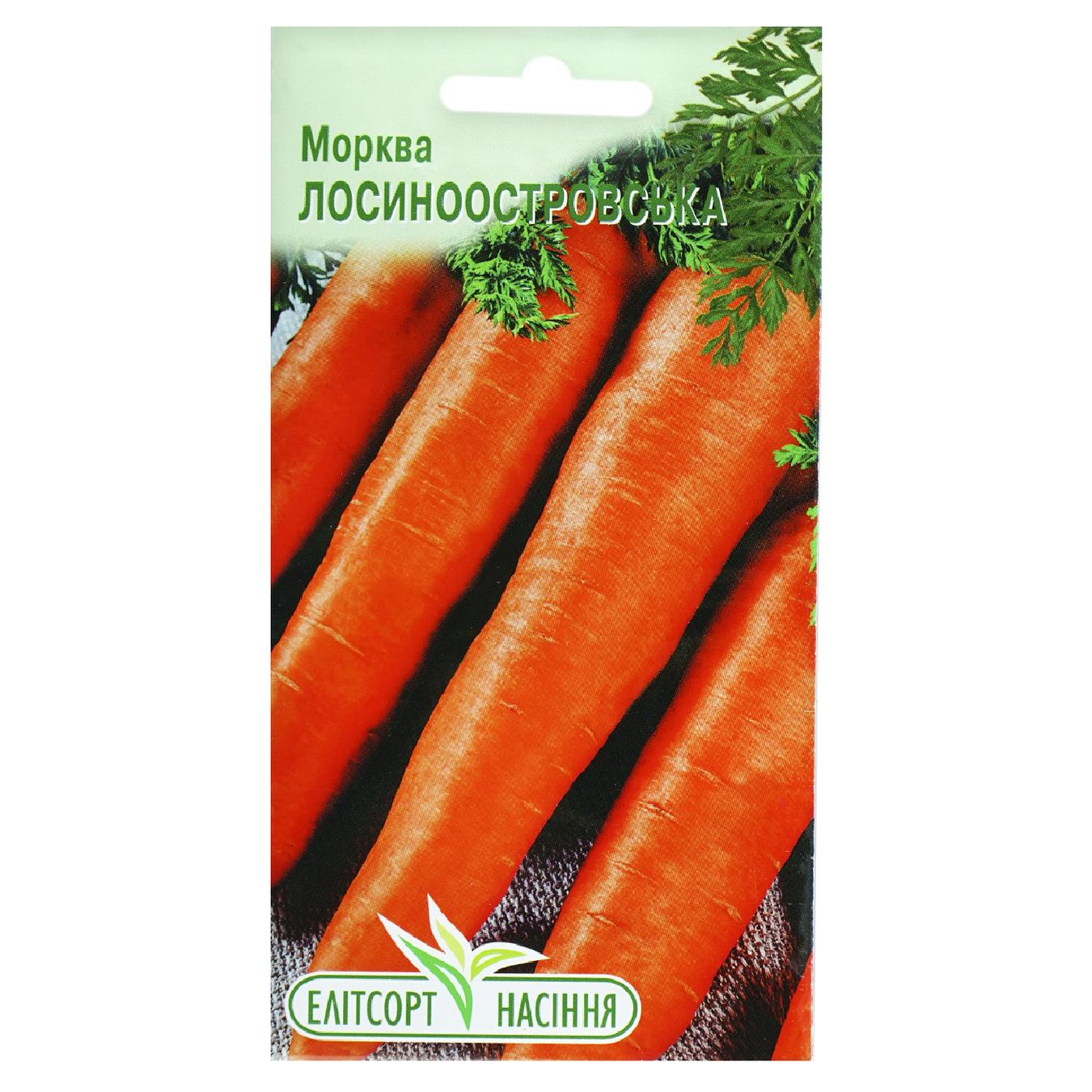 

Семена Элитсортсемена Морковь Лосиноостровская 2г