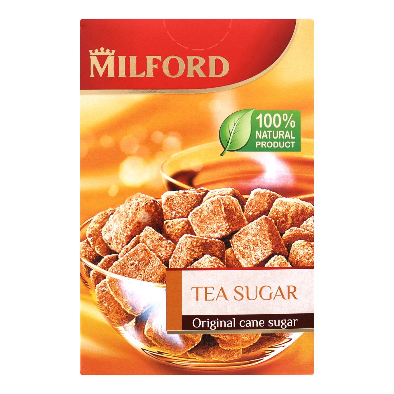 

Сахар Milford к чаю тростниковый коричневый нерафинированный 300г
