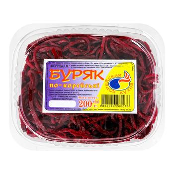 Agro-Eko Korean Style Beet 200g - buy, prices for COSMOS - photo 1