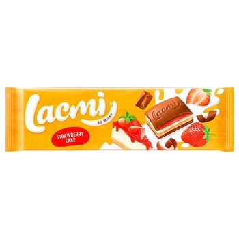 Roshen Lacmi Strawberry Cake Milk Chocolate 275g - buy, prices for COSMOS - photo 1
