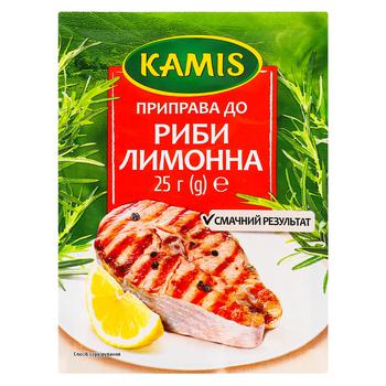 Kamis Lemon Seasoning for Fish 25g - buy, prices for MegaMarket - photo 1