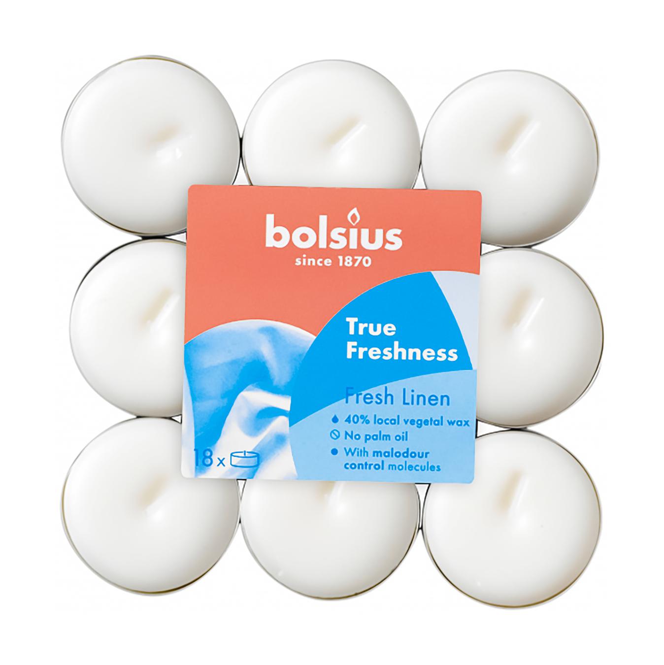 

Свечи-таблетки Bolsius Хлопок 4гх18шт