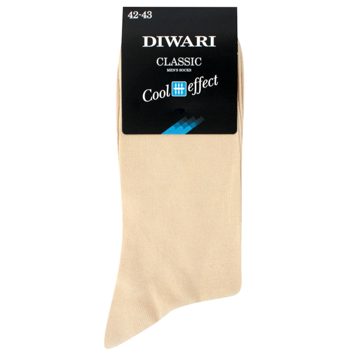 

Носки мужские Diwari Classic Cool Effect р.27 000 бежевый 7C-23СП