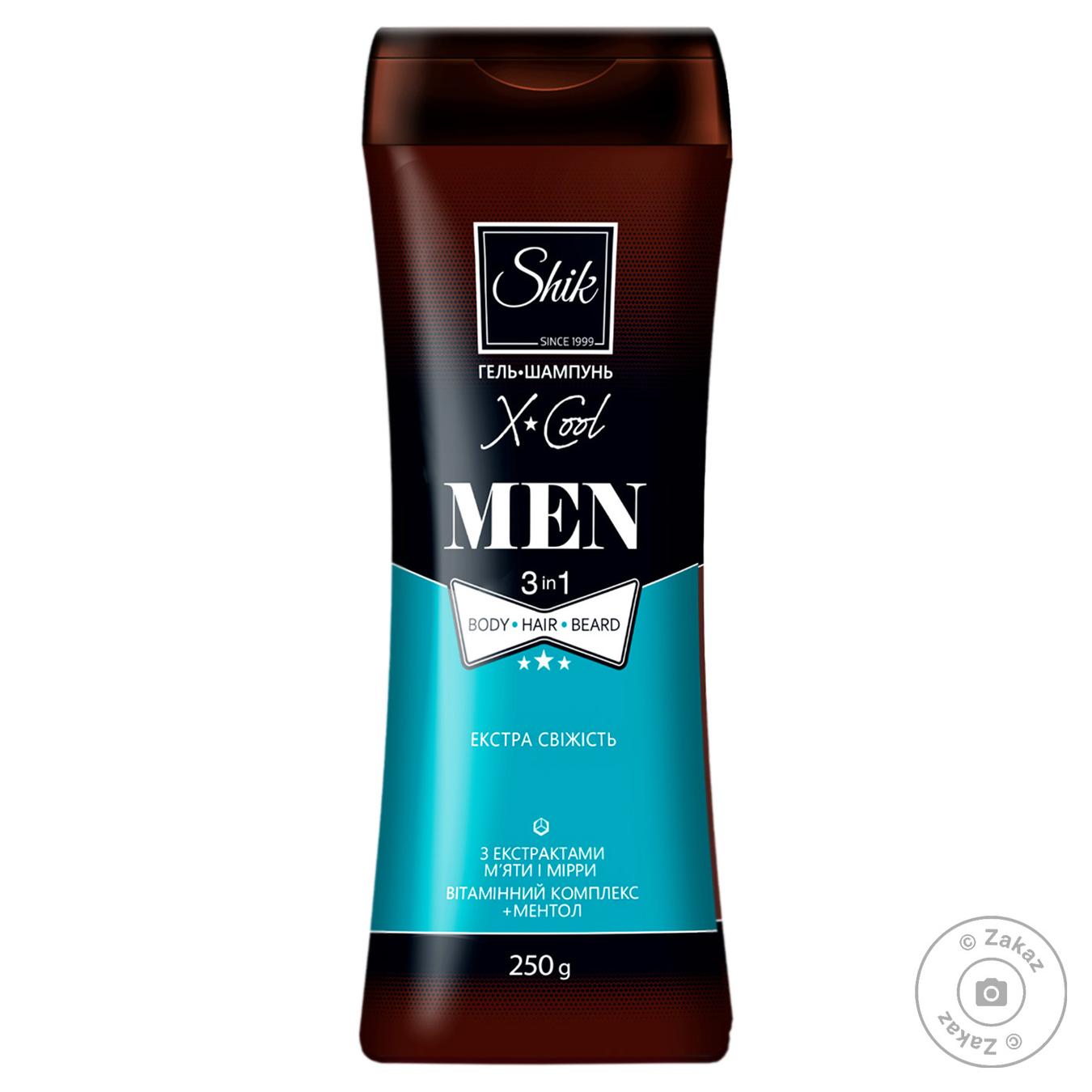 

Гель-шампунь Шик Men X-cool 250мл