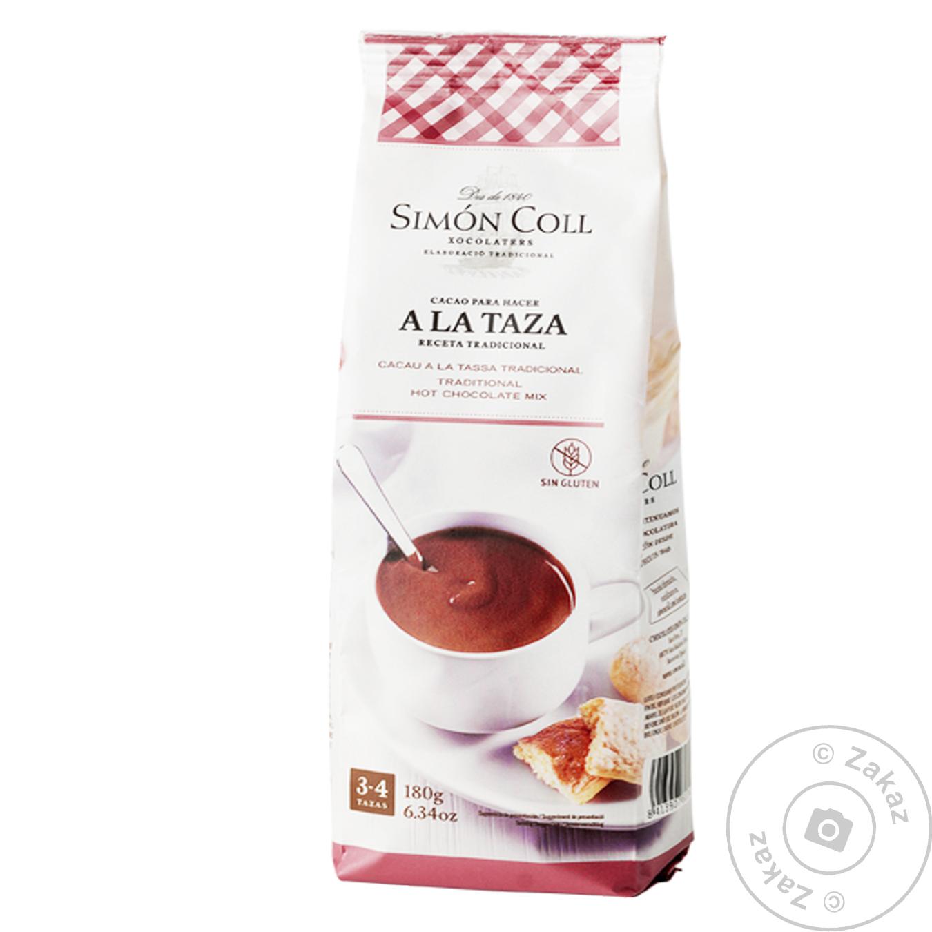 

Гарячий Шоколад Simon Coll 180 г 18% Какао Ваніль Іспанія) И401