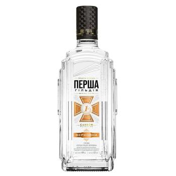 Горілка Перша Гільдія Верховна Преміум 40% 0,7л