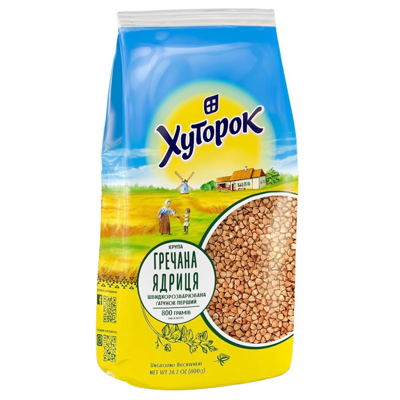 

Крупа гречневая Хуторок 800г
