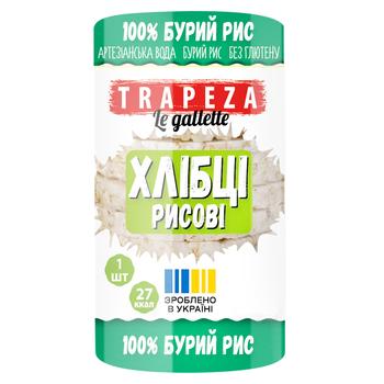 Галети Trapeza рисові 130г - купити, ціни на Епіцентр FOOD - фото 1