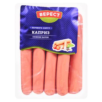 Veres Kapriz Boiled Sausages First Grade - buy, prices for - photo 1