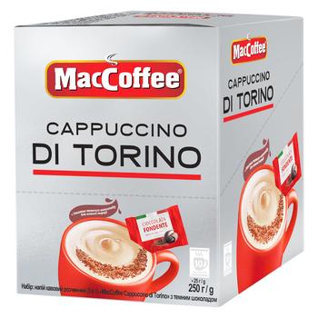 MacCoffe Cappuccino Di Torino Coffee Drink 10pcs*25g - buy, prices for Auchan - photo 2