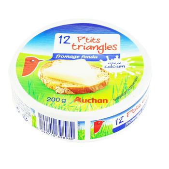 Сыр Ашан плавленый порционный 45% 200г - купить, цены на Auchan - фото 1