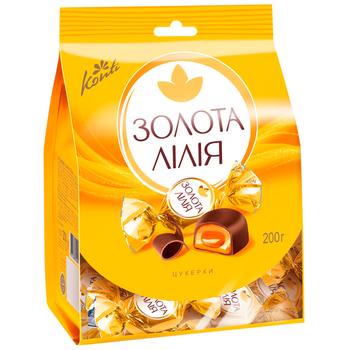 Цукерки Konti Золота Лілія 200г - купити, ціни на - фото 1