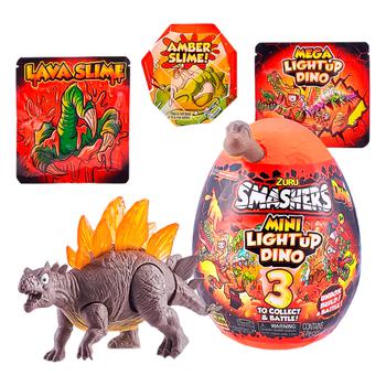 Zuru Smashers Light Up Dino Mini Toy Set with Accessories 7473D - buy, prices for MegaMarket - photo 1