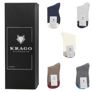 Krago Set of Men's Socks 5 pairs - buy, prices for NOVUS - photo 1
