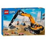 Конструктор Lego City Желтый строительный экскаватор