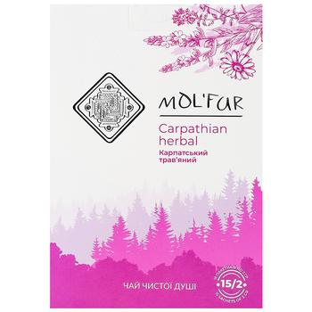 Mol'Fur Carpathian Herbal Tea 15*2g - buy, prices for Supermarket "Kharkiv" - photo 3