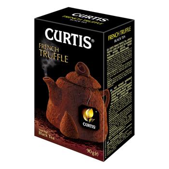 Чай чёрный Curtis Truffle Black ароматизированный листовой 90г - купить, цены на Auchan - фото 1