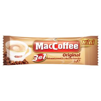 MacCoffee Original Mini 3in1 Coffee Drink 12g - buy, prices for ULTRAMARKET - photo 1