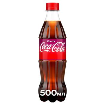 Coca-Cola Cherry Carbonated Drink 0.5l - buy, prices for METRO - photo 1