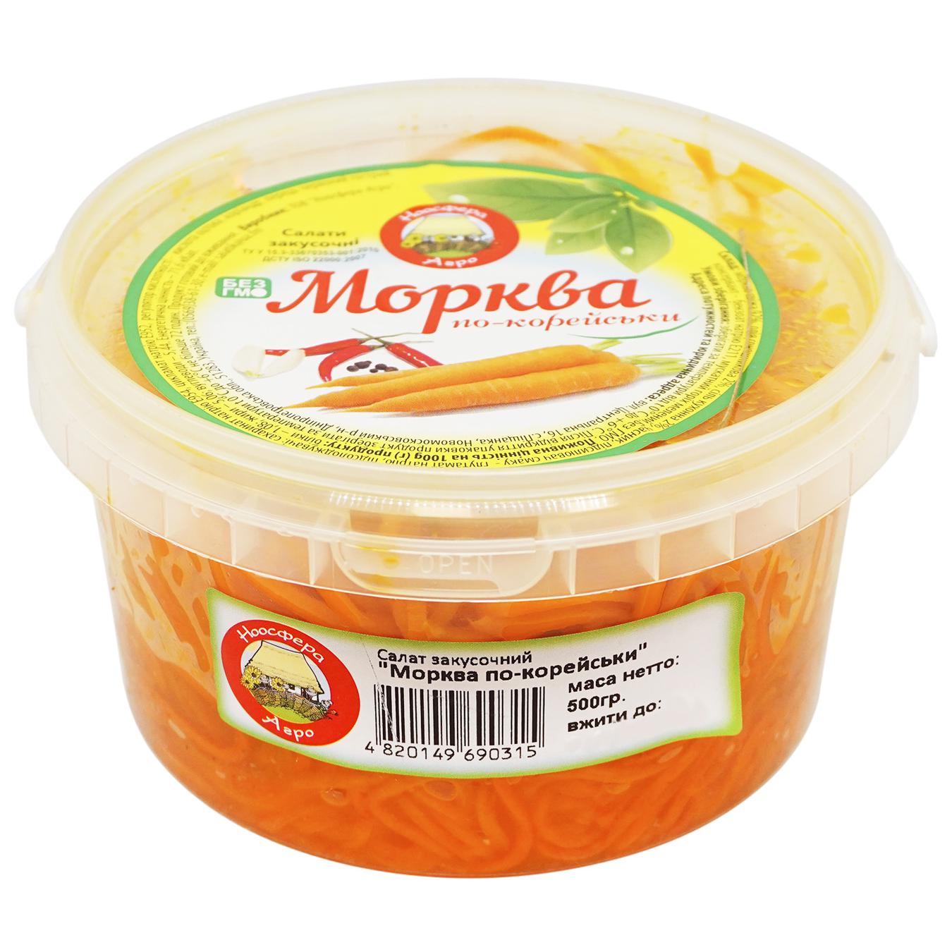 

Морковь Ноосфера-Агро по-корейски 500г