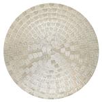 Round Golden Serving Mat 38cm