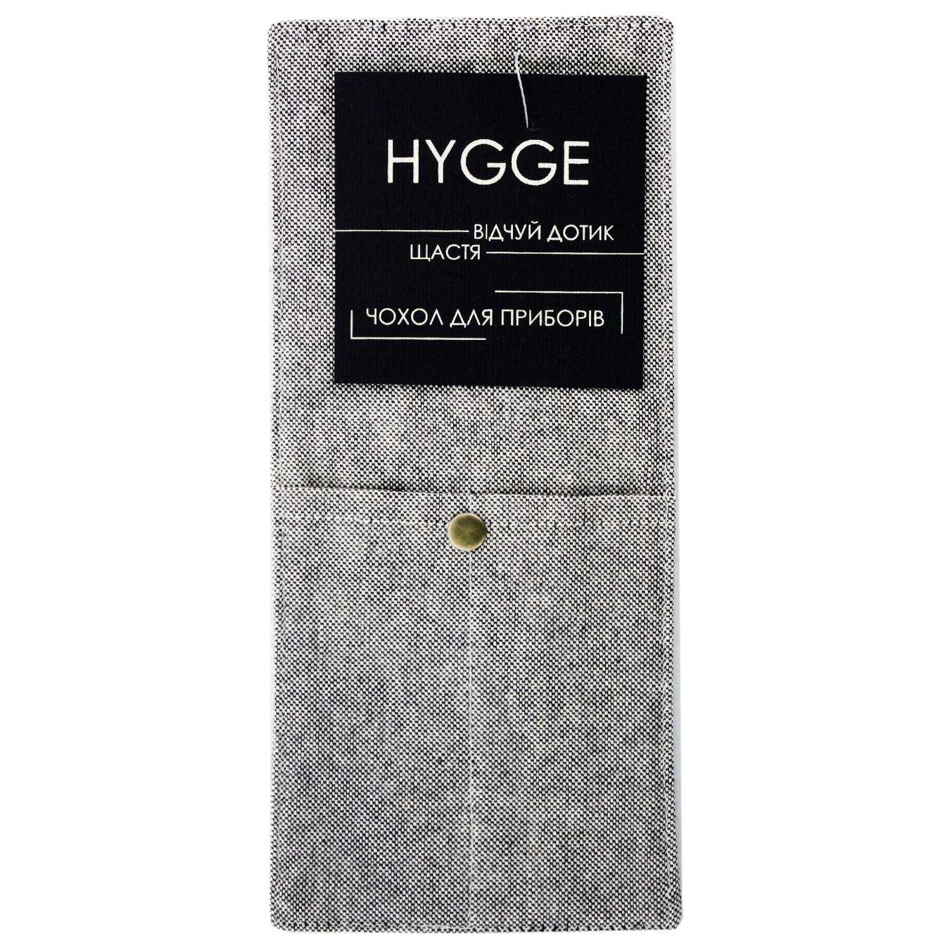 

Чехол для приборов Hygge Black черный хлопковый