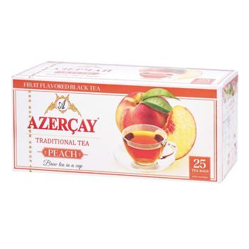 Azercay Peach Black Tea 1.8g*25pcs - buy, prices for NOVUS - photo 1