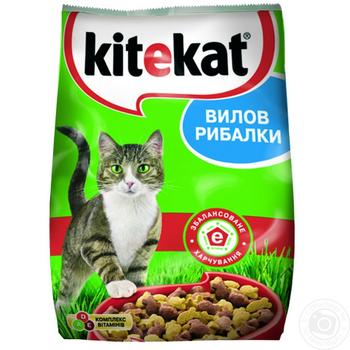 Корм сухой Kitekat для кошек рыбное ассорти 400г