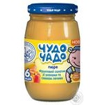 Chudo-chado for children from 6 months  with cookies fruit puree 170g