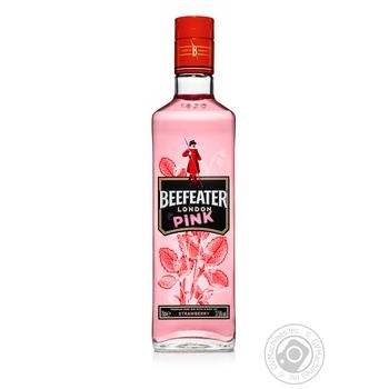 Джин Beefeater Pink розовый 37,5% 0,7л купить, цены на МегаМаркет - фото 1