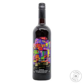 Los Faroles Red Semi-Sweet Wine 7% 0.75l - buy, prices for Vostorg - photo 1